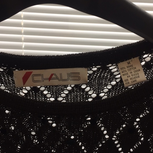 Excellent Condition Peekaboo Sequin Sweater - Picture 3 of 7